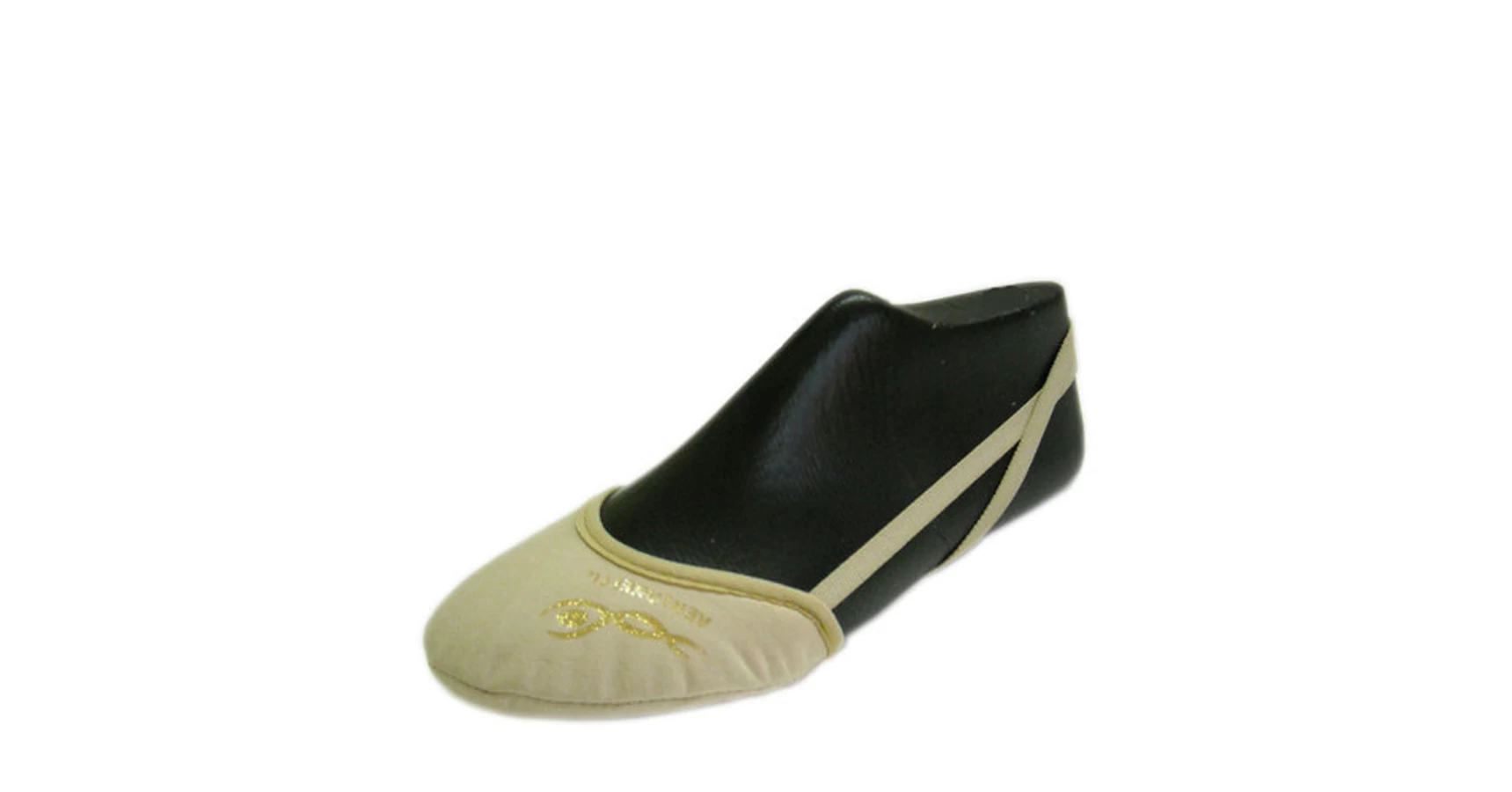 Toe Shoes Venturelli Gymnastics Shoes Venturelli Turn-up Half Shoes