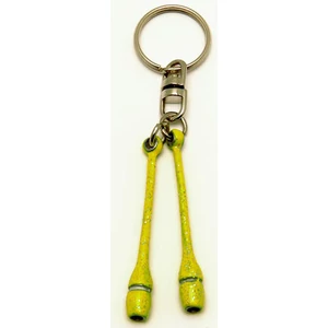 Pastorelli kulcstartó buzogány Glitter Yellow