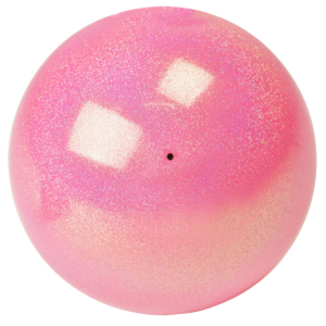 Pastorelli JUNIOR Glitter Labda - Fluo Baby Pink 16cm