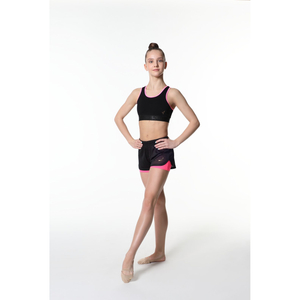 Solo Double shorts RG768 - Black-Pink