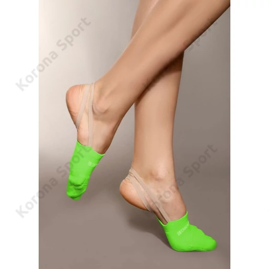 Pridance Zoknis Forgócipő Fluo Green