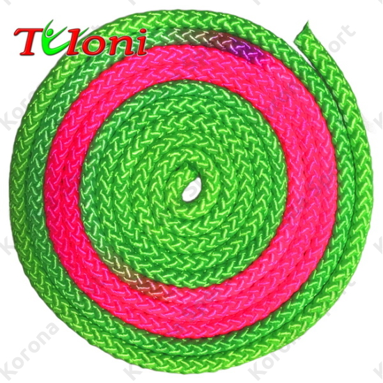 Tuloni kötél Bi-Colour Green/Pink/Green