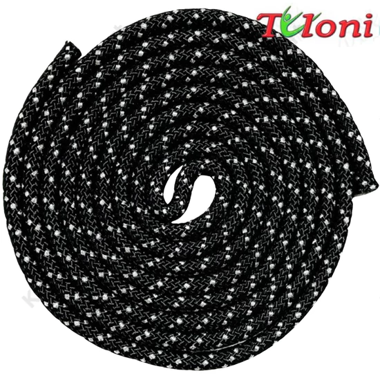 Tuloni kötél Pro "Metal-Lurex" 165g - Black