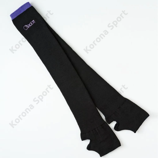 Chacott Sarkas Lábszárvédő Black x Violet Colored Edge