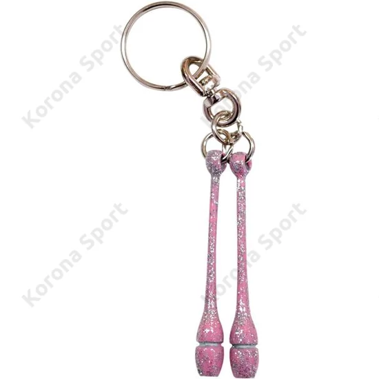 Pastorelli kulcstartó buzogány Glitter Pink Violet