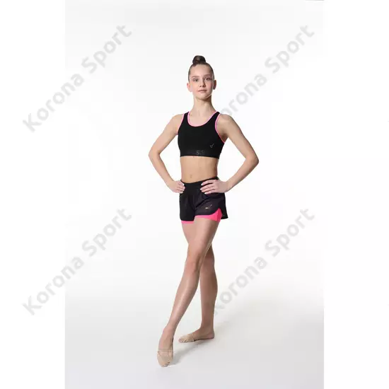 Solo Double shorts RG768 - Black-Pink