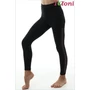 Kép 1/5 - Tuloni Lábfej Nélküli Leggings - Mesh - Black