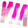 Picture 2/5 -Training Ribbon with Stick - Multicolor White-Pink 6m